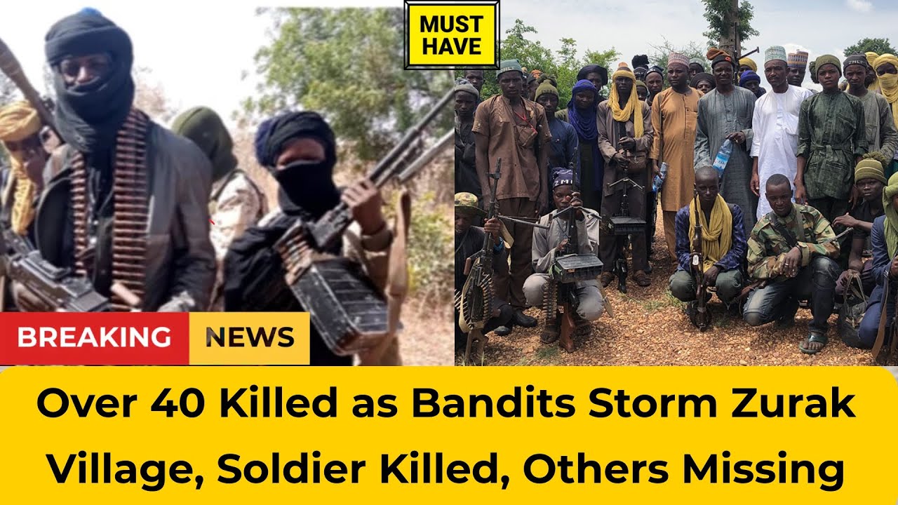 Over 40 Unalive as Bandits Storm Zurak Village, Soldier Feared Dead, Others Missing