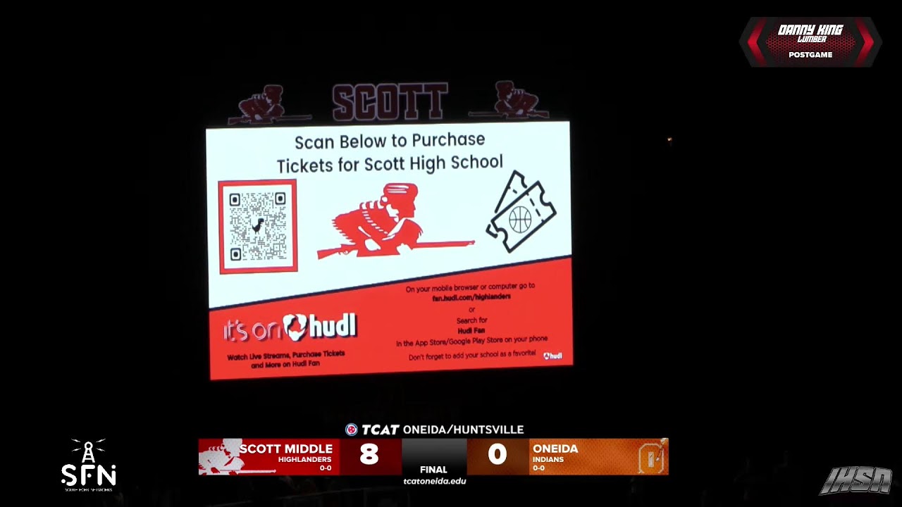 Scott High School Special Events (2026-2027)