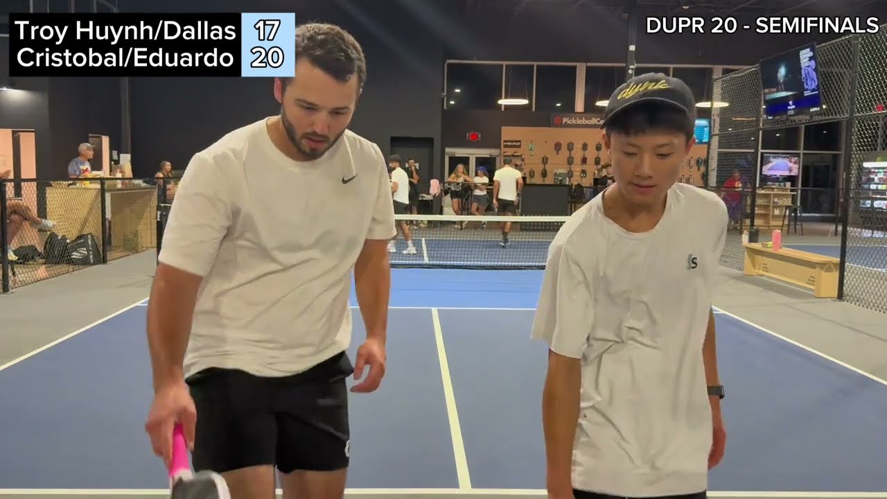 5.0 | SEMIFINALS | HARDEST TEAM YET - AYOO  | CRISTOBAL/EDUARDO VS TROY/DUNN | Picklr McKinney