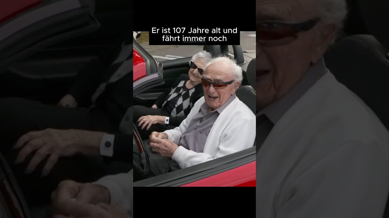 107 J&auml;hriger f&auml;hrt immer noch Auto 👴🏻🚗 #auto  #fahren  #wissen