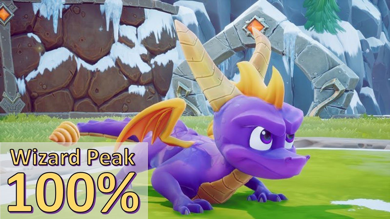 Spyro The Dragon Remastered | Wizard Peak 100% прохождение