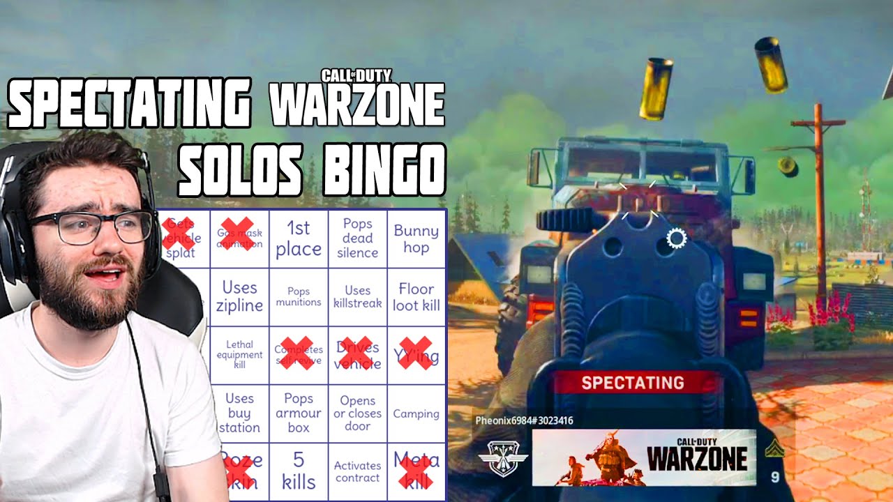 РАЗНОГЛАСИЕ — Warzone Solos наблюдают за БИНГО