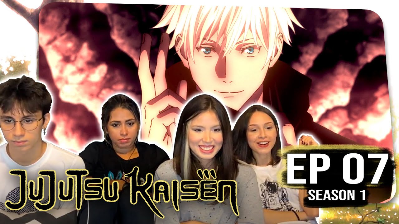 JUJUTSU KAISEN 1X07 - REAÇÃO / REACTION - TODO MUNDO CONTRA (PARTE 1)