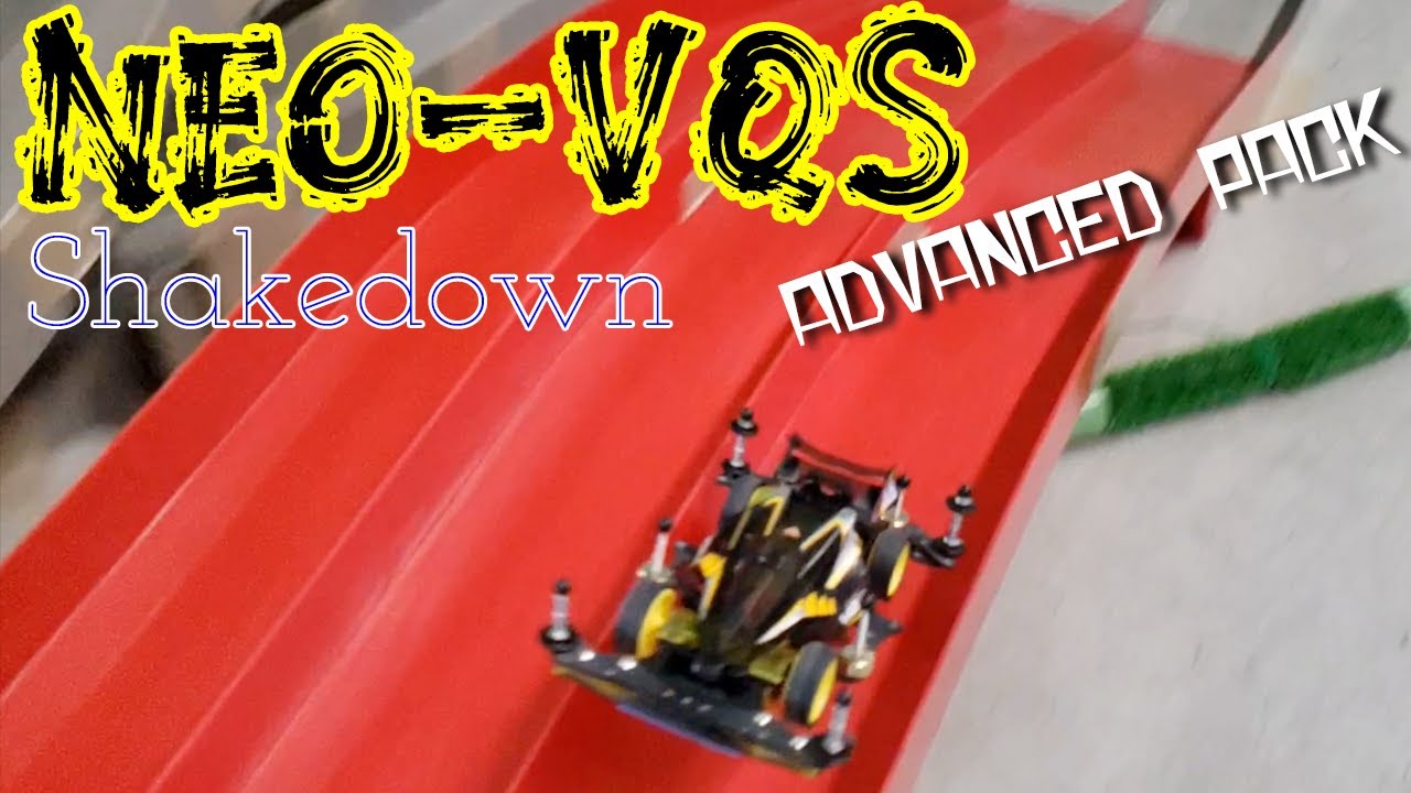 【mini4wd】見せてもらおうか。アドバンスパックの実力とやらを！！コレは買いだろ！【ミニ四駆】