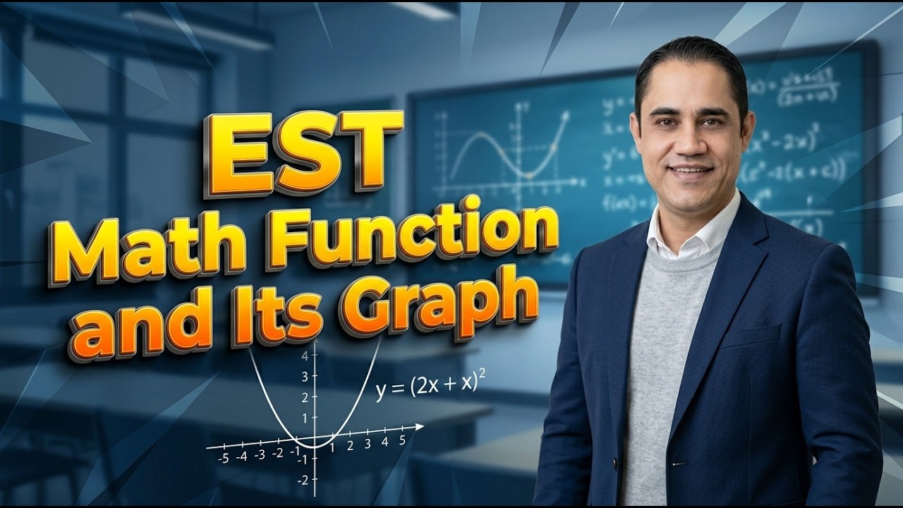 EST Math : Function and Its Graph Explained Step by Step