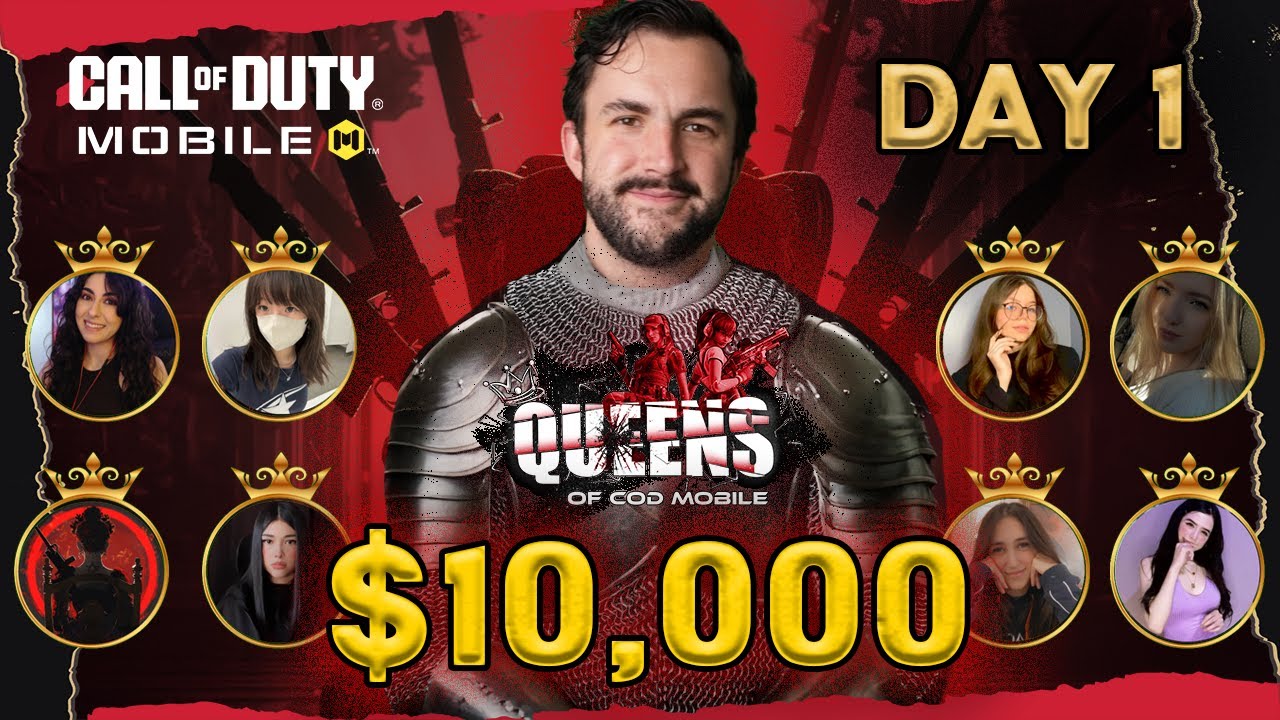🔴$10,000 CODM TOURNAMENT (QUEENS OF CODM)