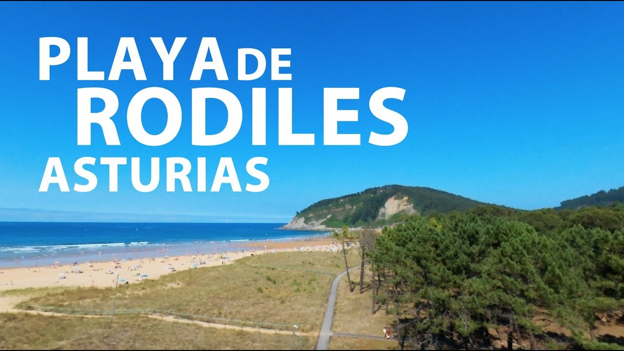 Playa de Rodiles, Asturias