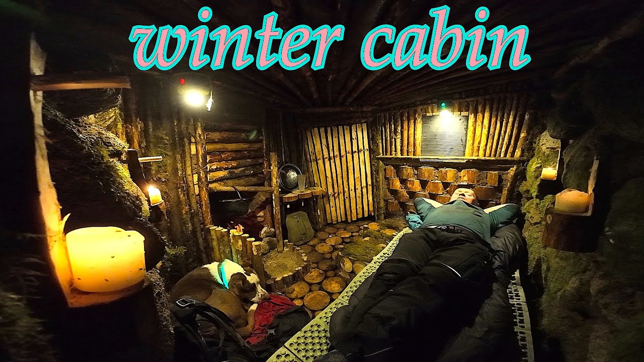 Winter rock camp shelter