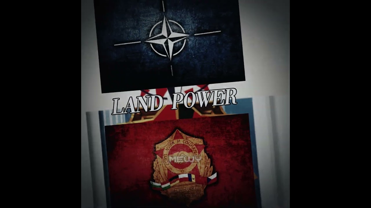 NATO vs Warsaw Pact (Cold War) #shorts #vs #world #asia #usa #russia #coldwar #history