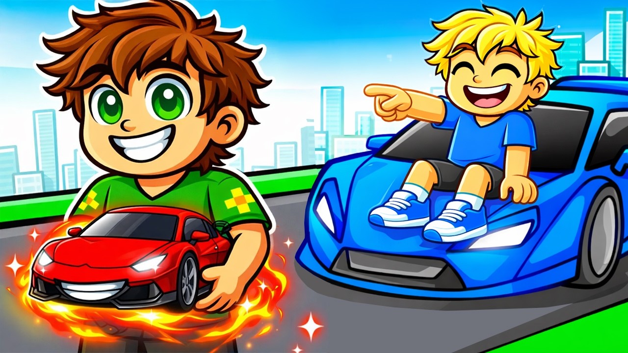 Ma Prefac NOOB dupa Cumpar *MASINA OP* cu Fratele in DRIVING EMPIRE...