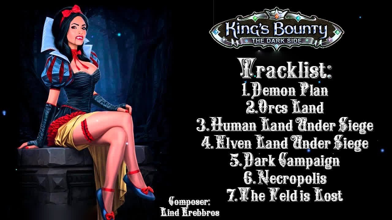 Kings bounty: Dark side - Full Soundtrack - Lind Erebros - OST -