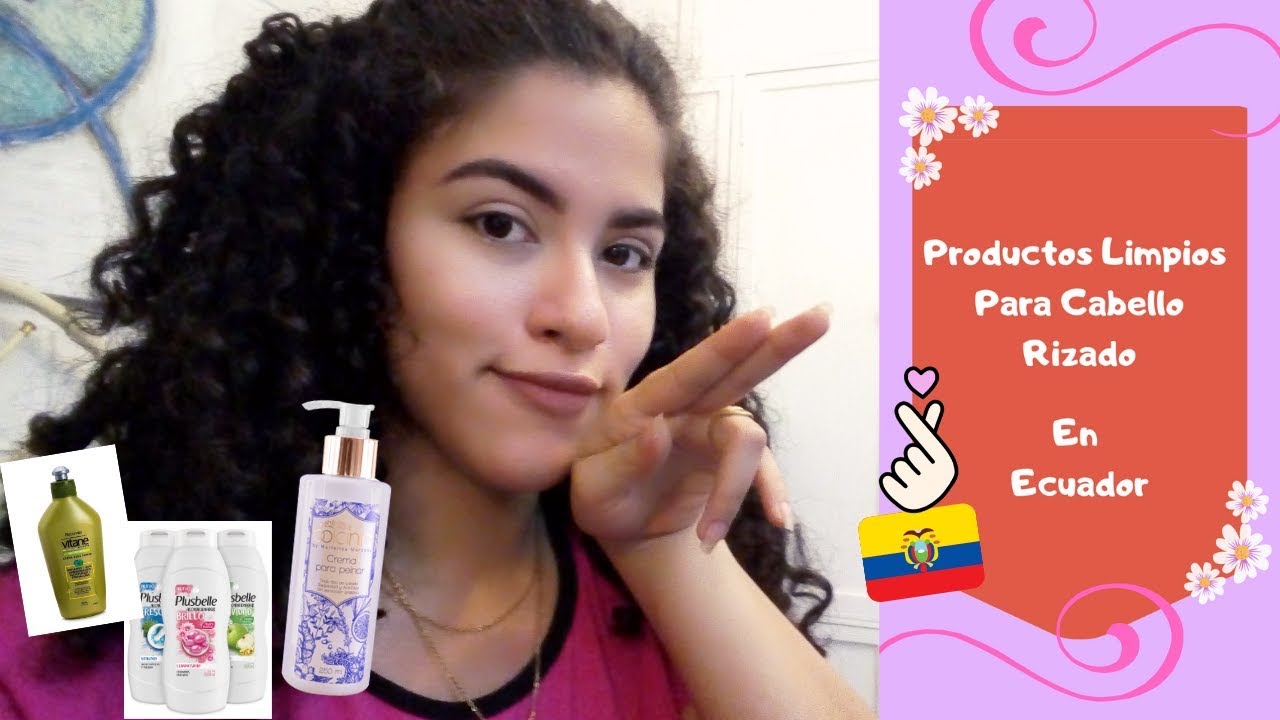 Productos Limpios para cabello rizado➰ en Ecuador, Método CURLY GIRL | Fátima Carbo