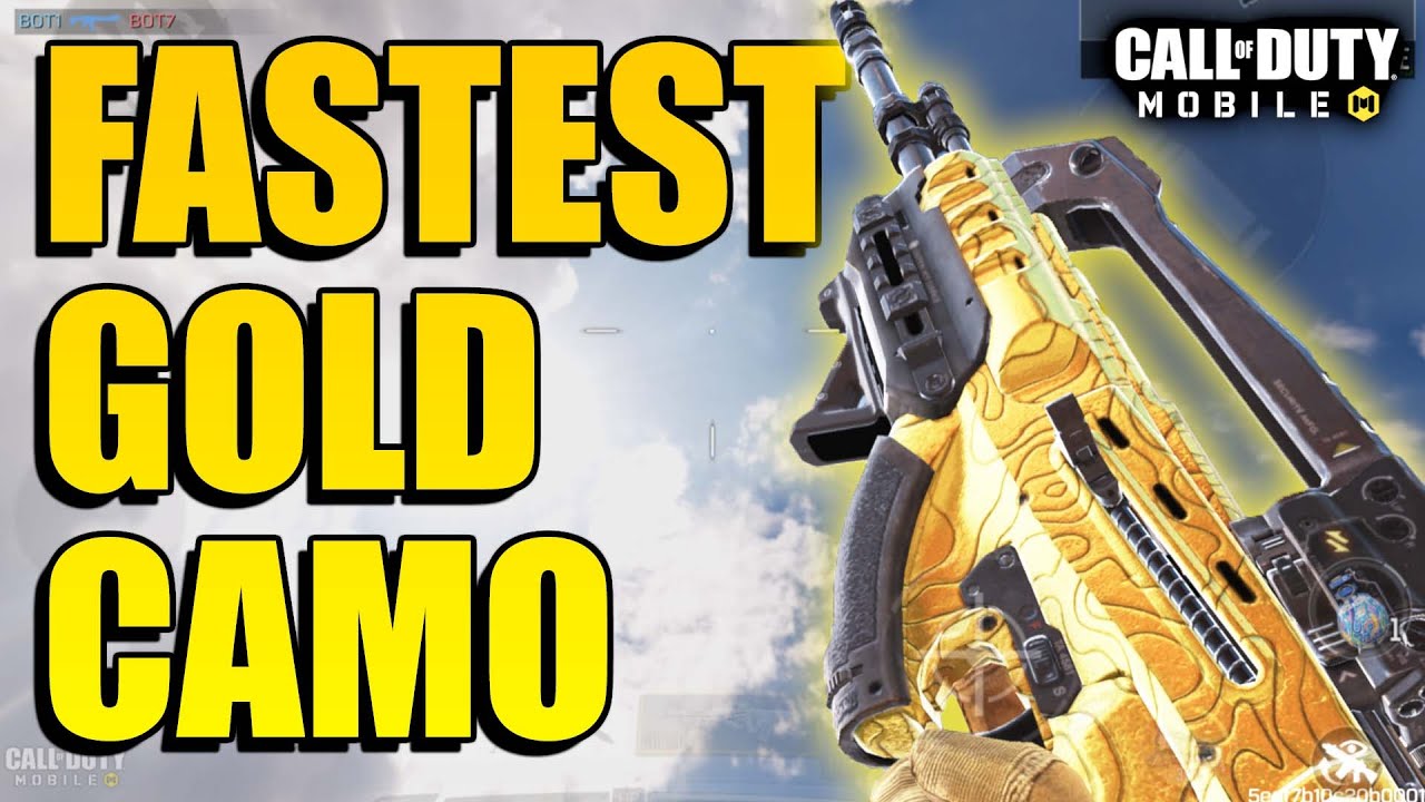 FASTEST WAY TO UNLOCK GOLD Assault Rifles in Call of Duty Mobile (Tips & Tricks)