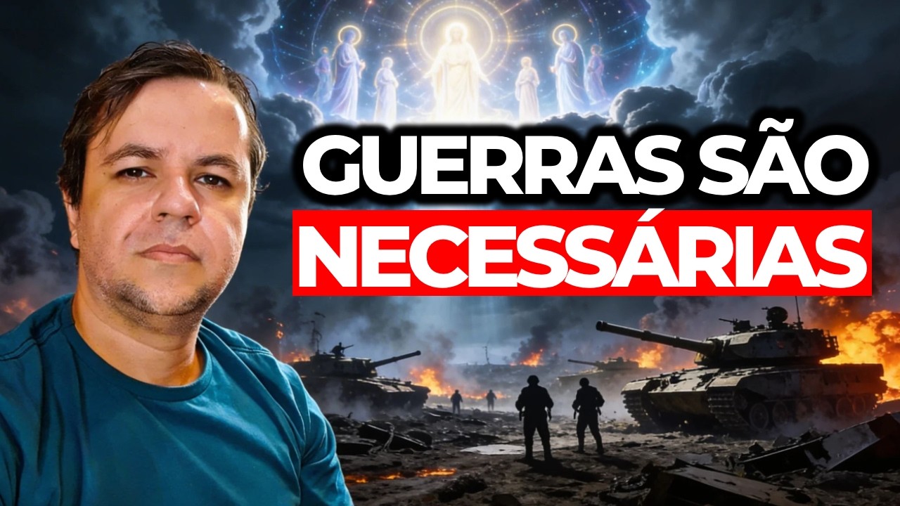 POR QUE Guerras SÃO NECESSÁRIAS? (A Visão Espírita Que Ninguém Explica)