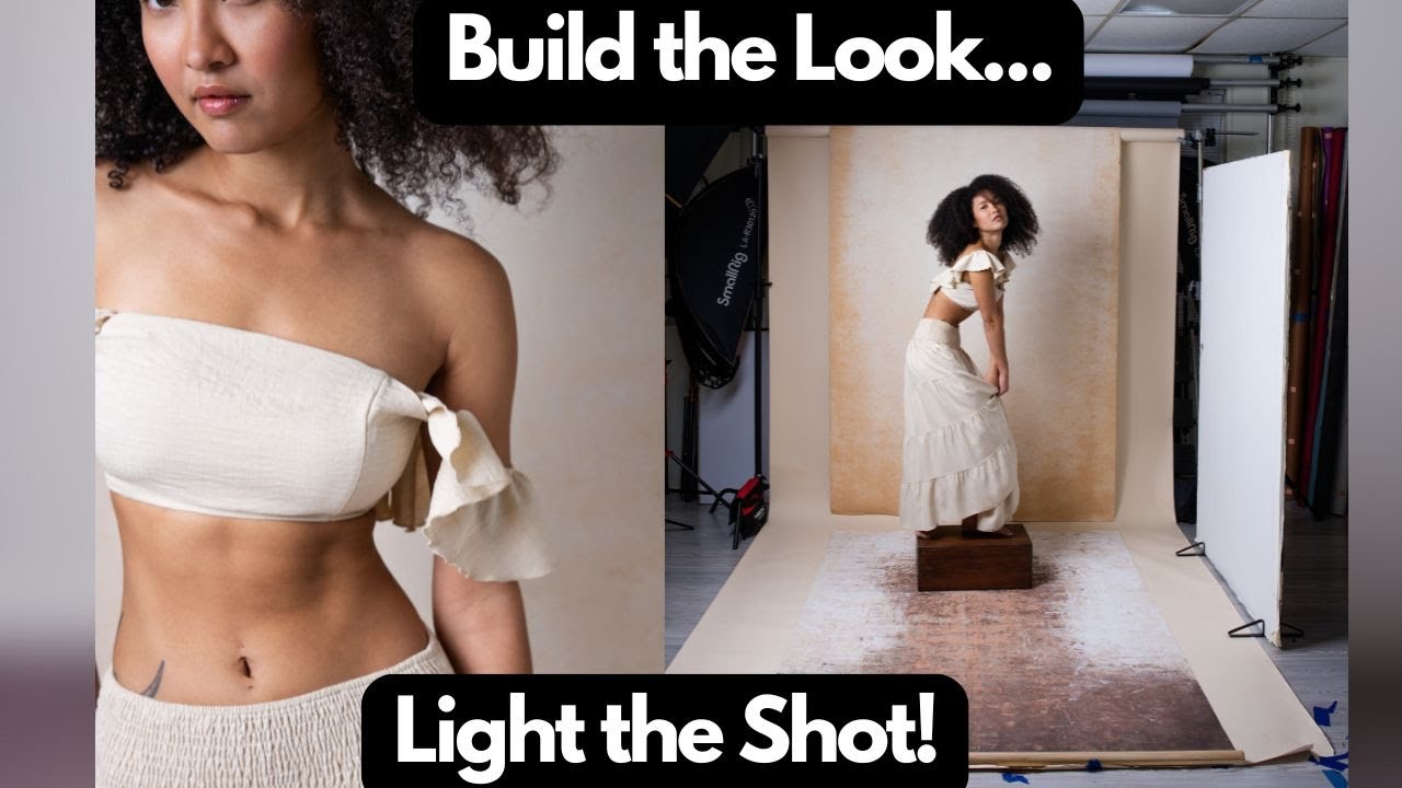 Build the Look | Light the Shot! One Light Setup on Canvas Studio Photoshoot