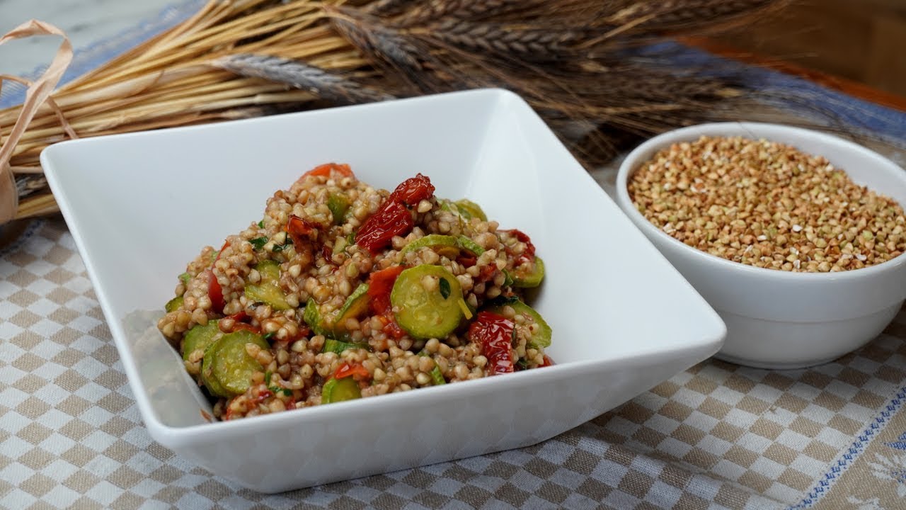 Grano Saraceno Con Verdure Idea Confort Food - Buckwheat Healthy Gluten Free Recipe