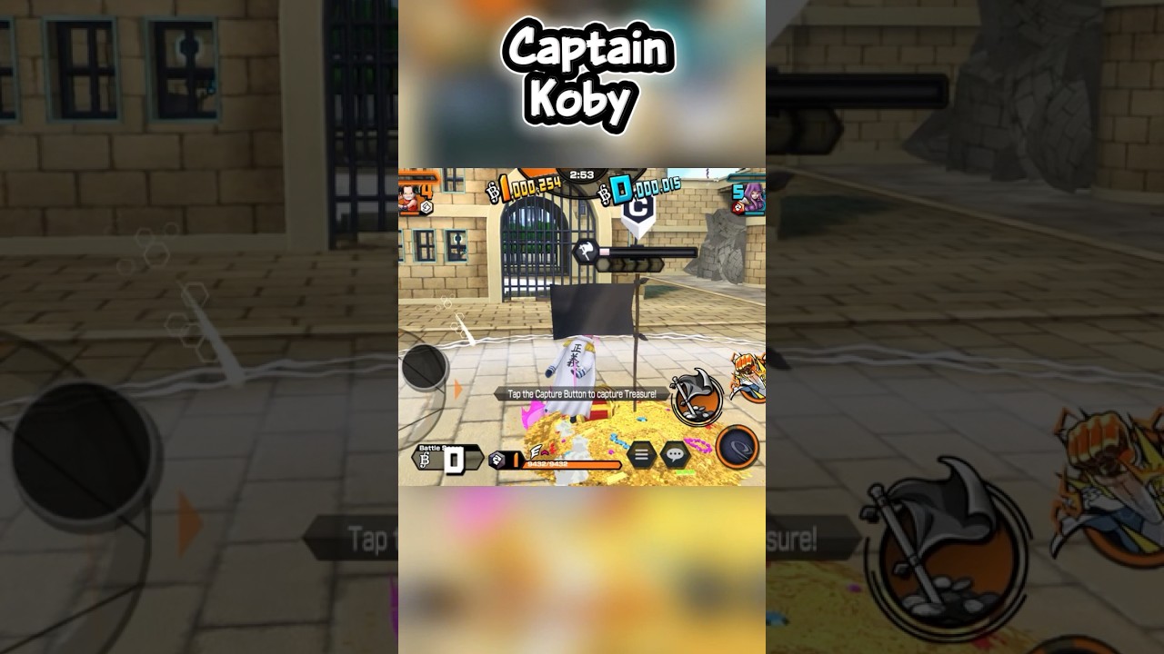 One Game With Captain Koby #onepiece #onepiecebountyrush #opbr