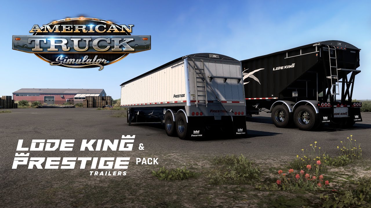 American Truck Simulator - Lode King & Prestige Trailers Pack DLC
