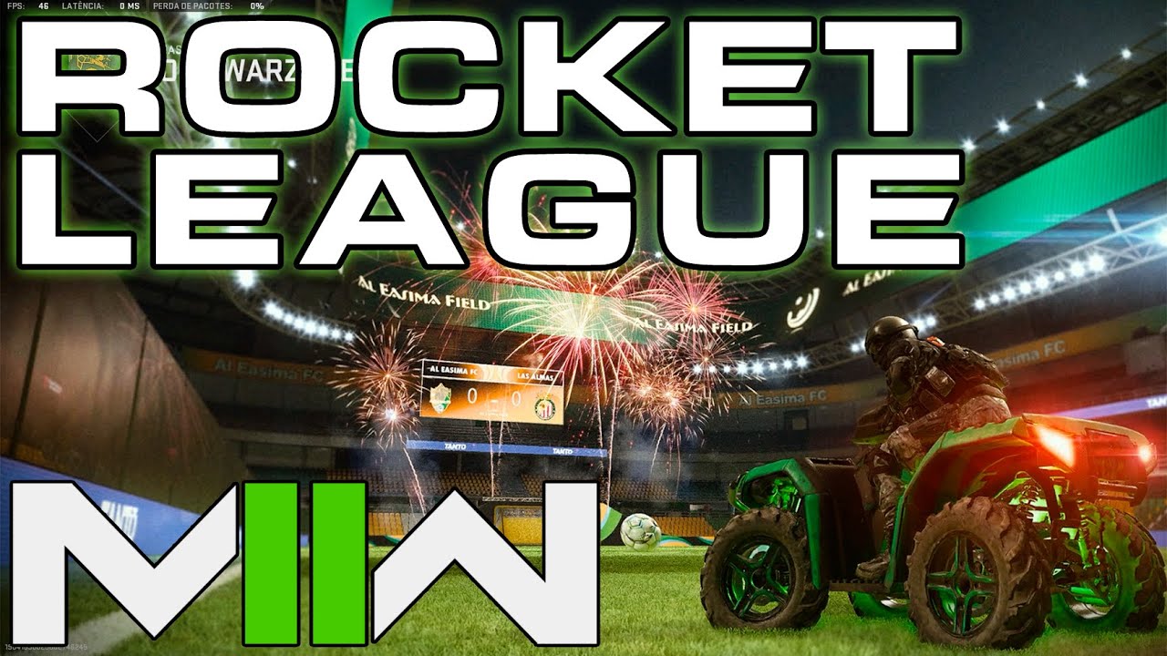 ROCKET LEAGUE NO COD: MW II - (Sem Comentários)