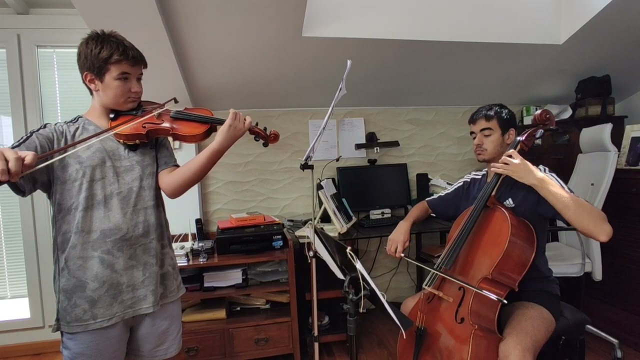 Hoffmeister DÚO PARA VIOLÍN Y CELLO OP.6, Nº 2. I. Andante