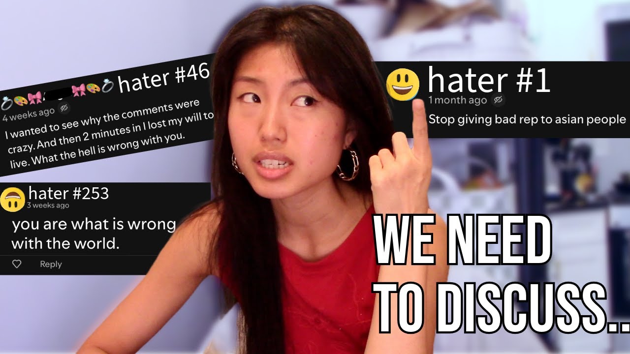 addressing the hate...