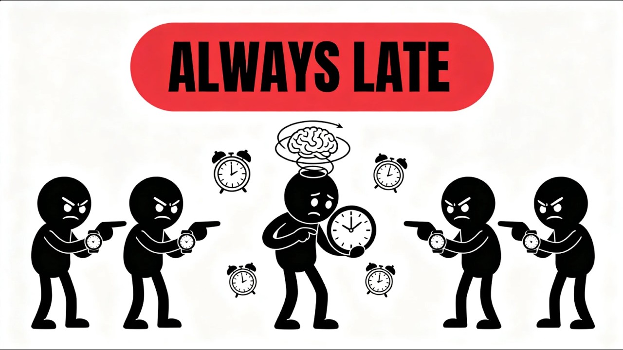 Late People Aren't Selfish - Their Brains Are Literally Broken (Science Proves It)