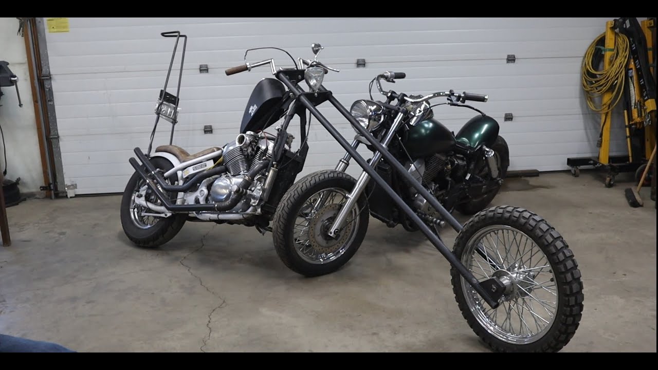 Building A Long Honda VT750 Chopper Part 1