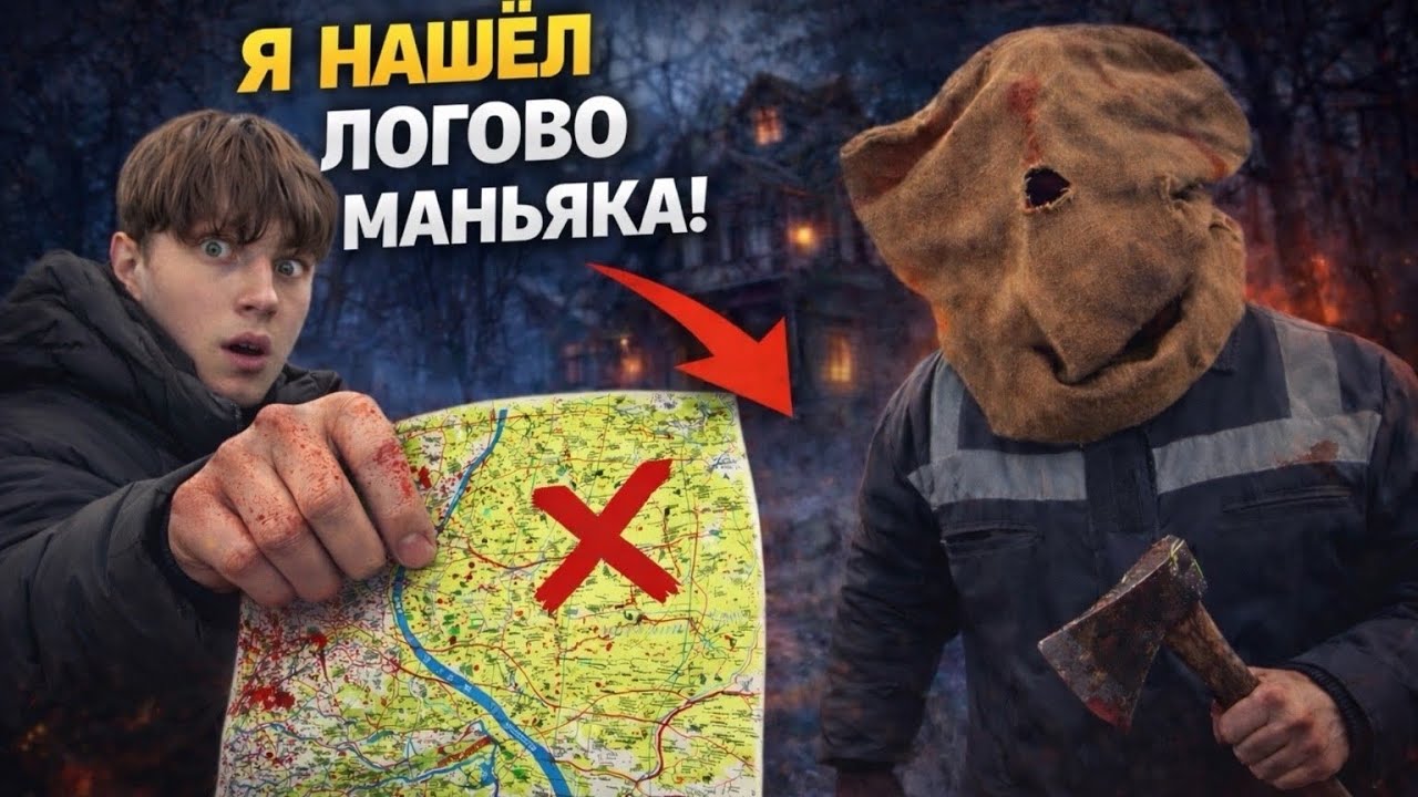 Я НАШЁЛ ЛОГОВО МАНЬЯКА… И ОН БЫЛ ТАМ