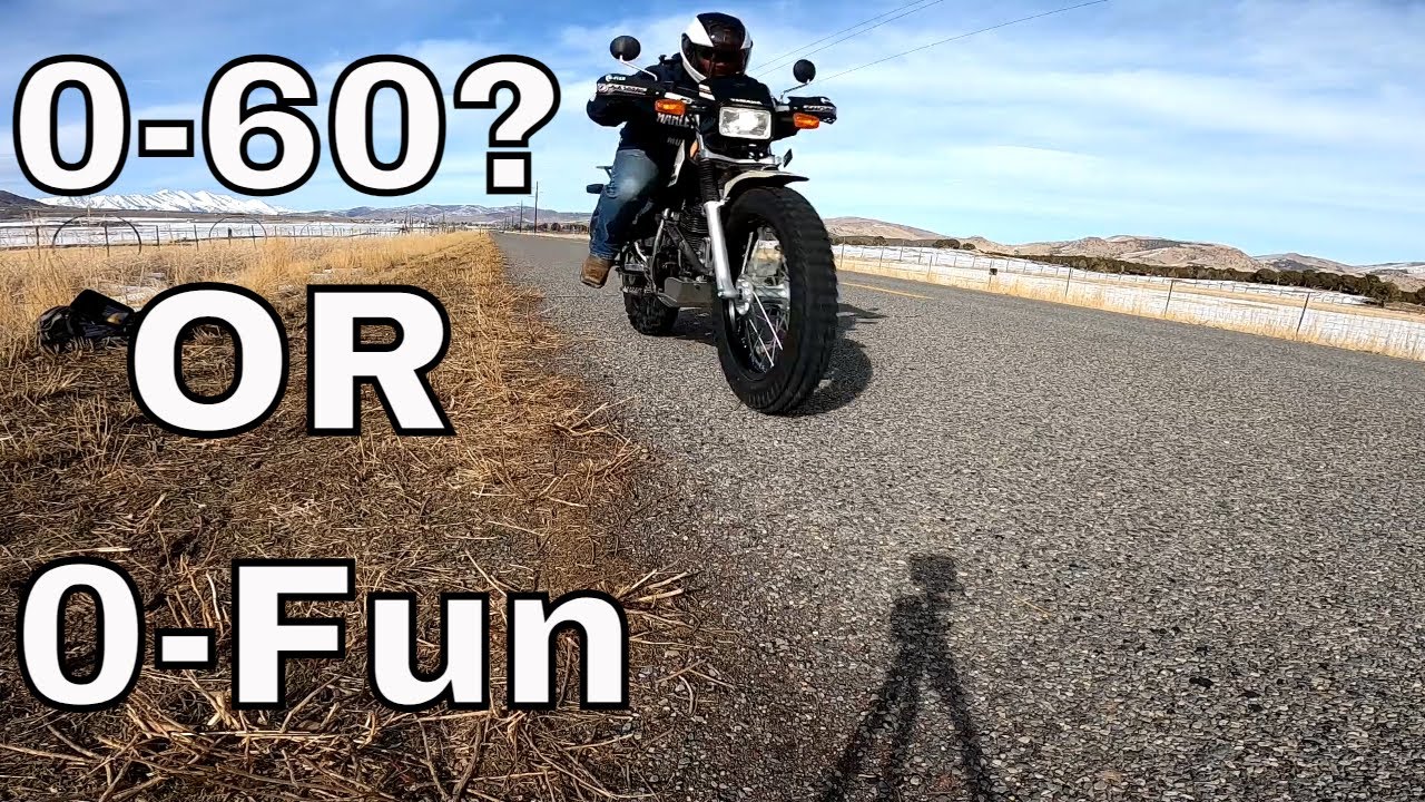 2019 TW200 Top Speed Test | GPS and Analog Meter Tested