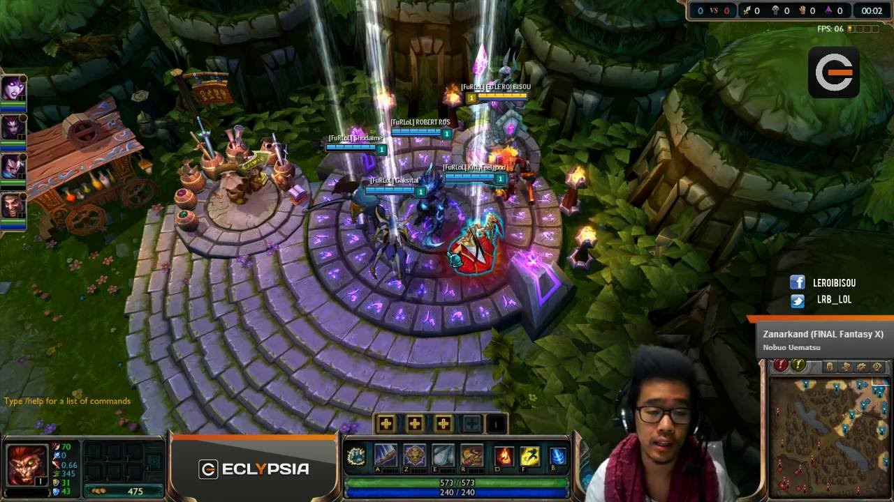 Ranked 5v5 avec l'ancienne team FUREUR, game fun & troll - By LRB [Replay 23 Mars 2014]