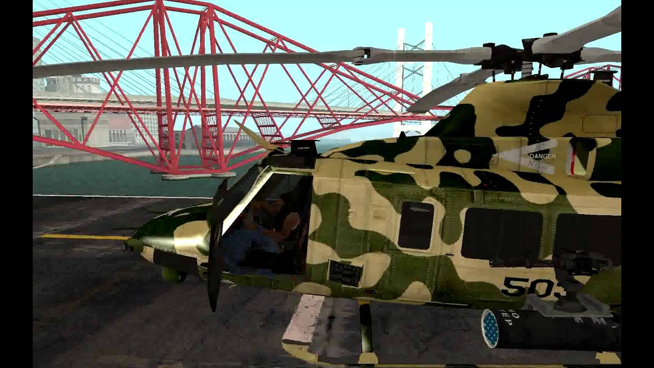 MH-47G Chinook and UH-1Y Venom GTA San Andreas
