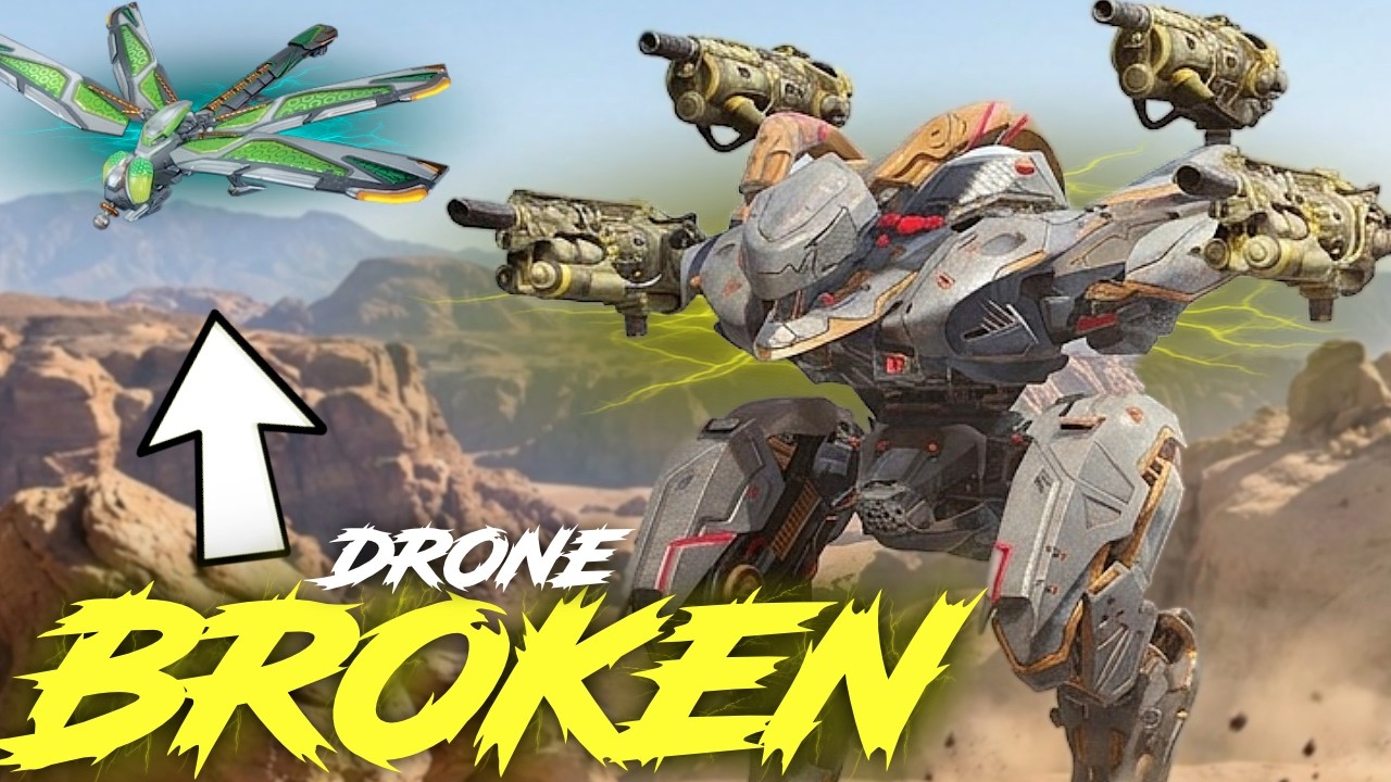 Дрон QingTing сломался? Мне сказали, что он невероятно мощный | War Robots