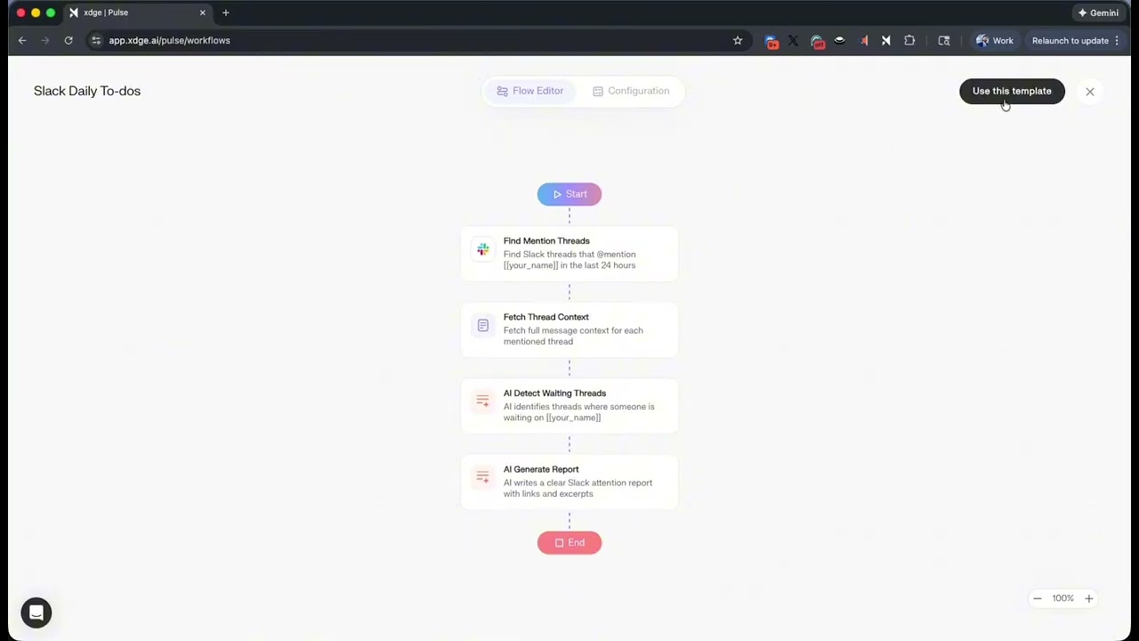 Workflows - xdge AI