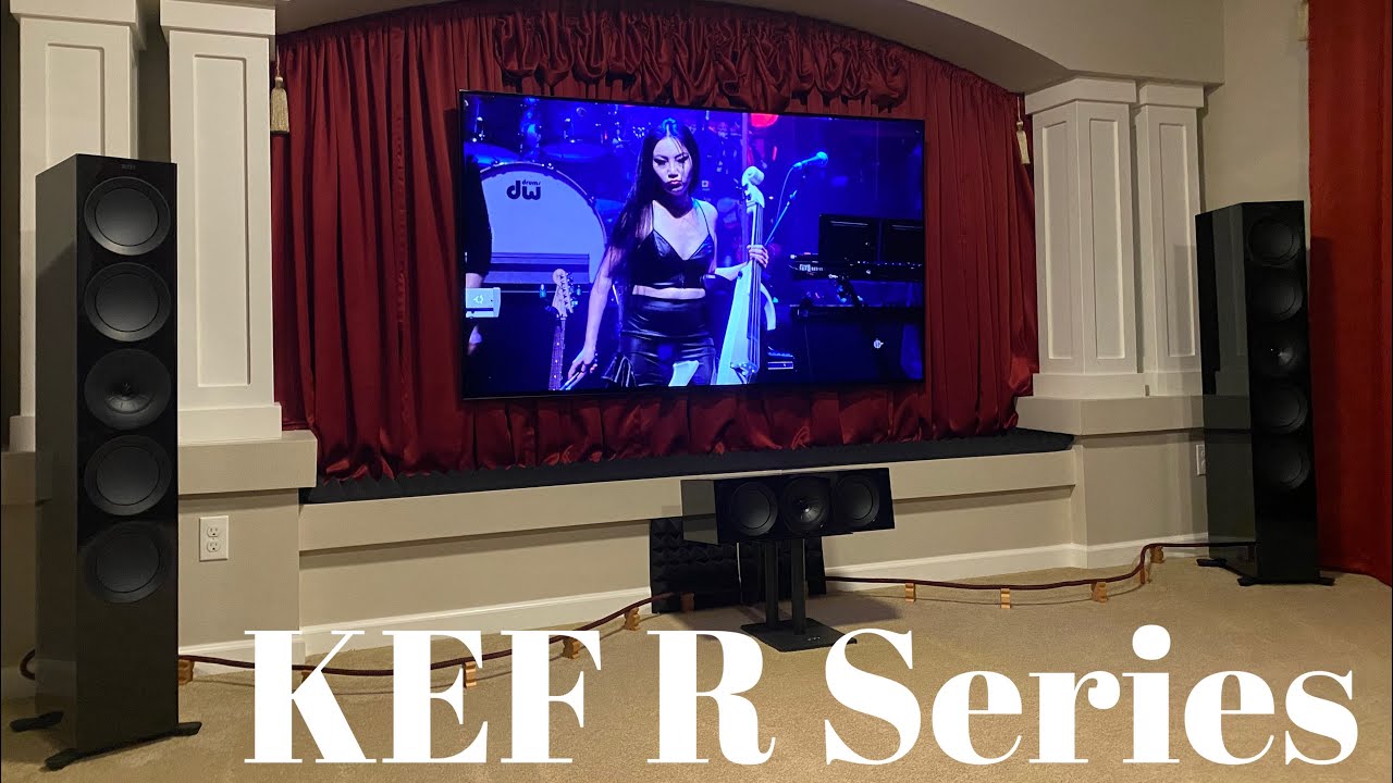 4K KEF R11 ATMOS THEATER DEMO w/JTR 4000 ULF!