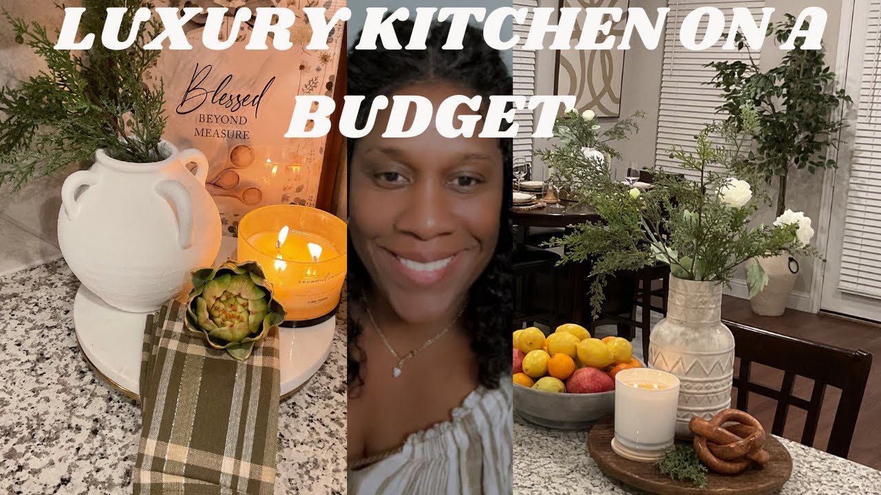 How to Create a Livable Kitchen & Nook on a Budget | Expensive Look for Less #homedecor #viralvideo