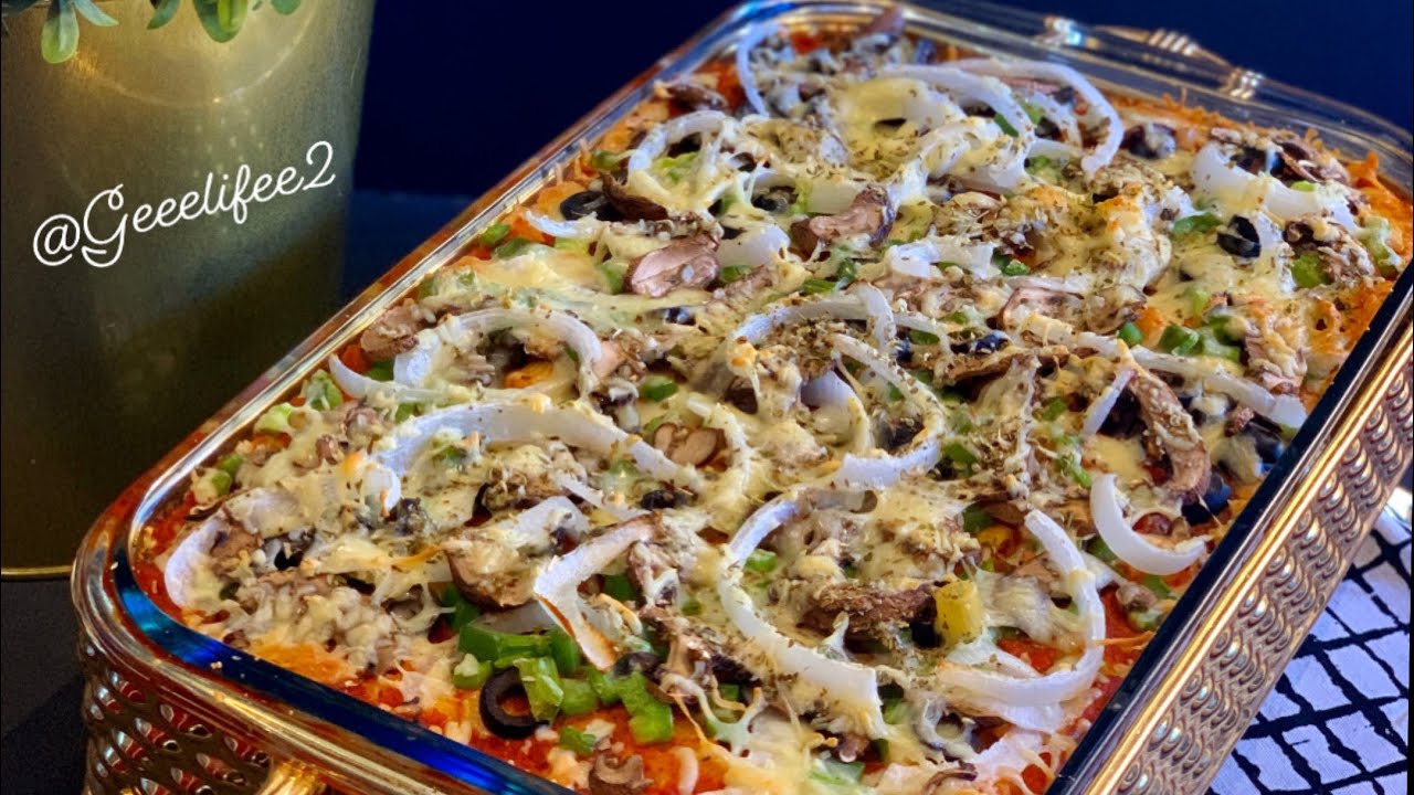 مكرونة البيتزاء الطعم روووعه 👌🏻😍