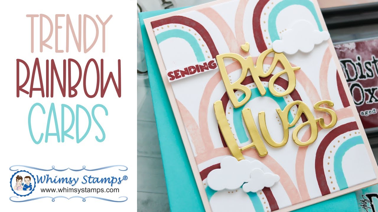 Quick and Easy Cards with Trendy Rainbows