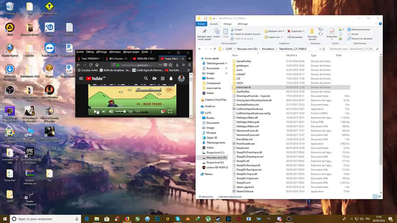 [TUTO-PC]Teknoparrot Raccourci / Shortcut