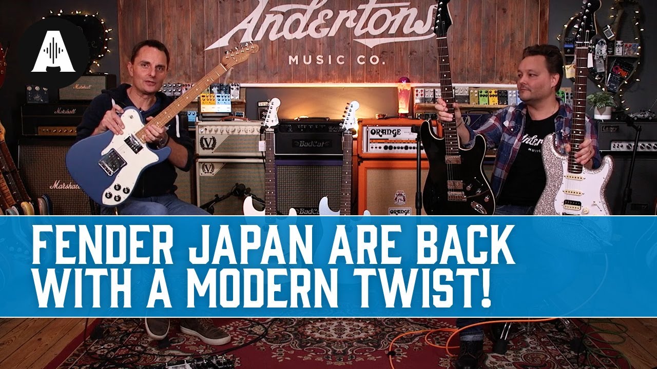 New Goodies from Fender Japan! - Limited Edition Modern HH Strats & Hybrid Guitars
