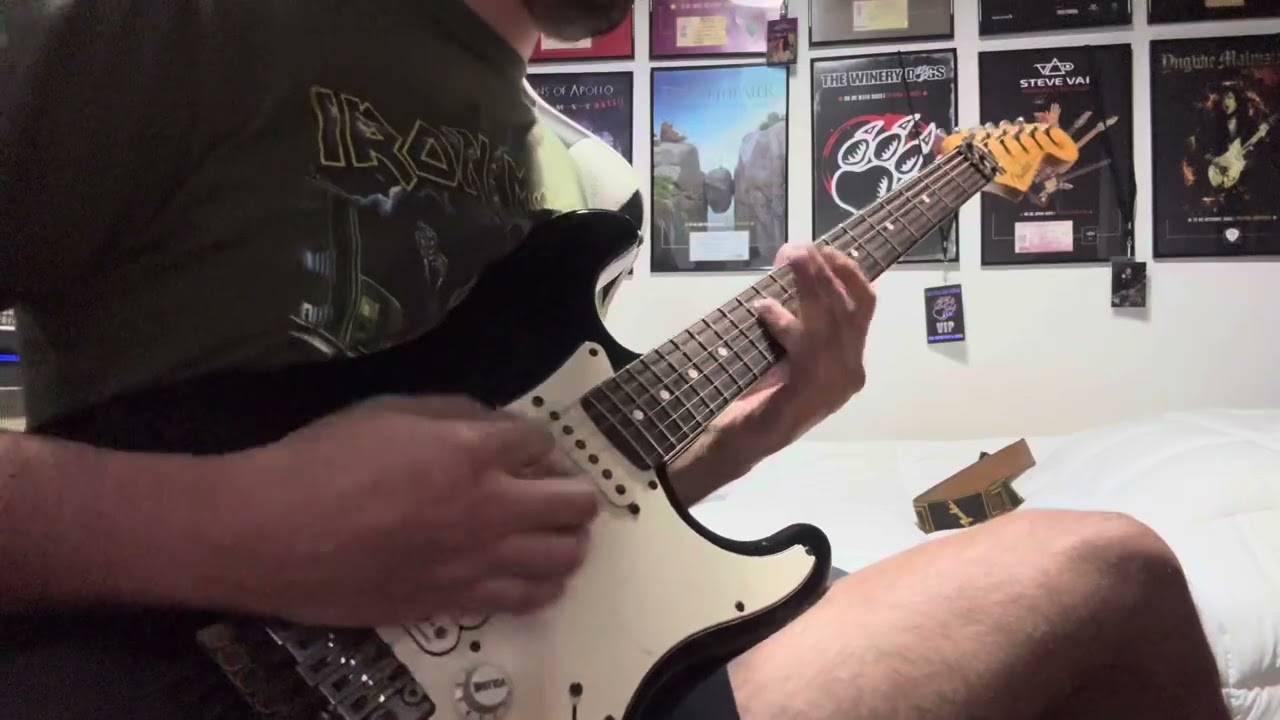 Iron Maiden Seventh Son of a Seventh Son solos cover