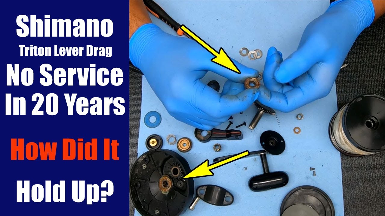 Shimano TLD - 20 years No Service   WALK THROUGH & DIAGNOSIS