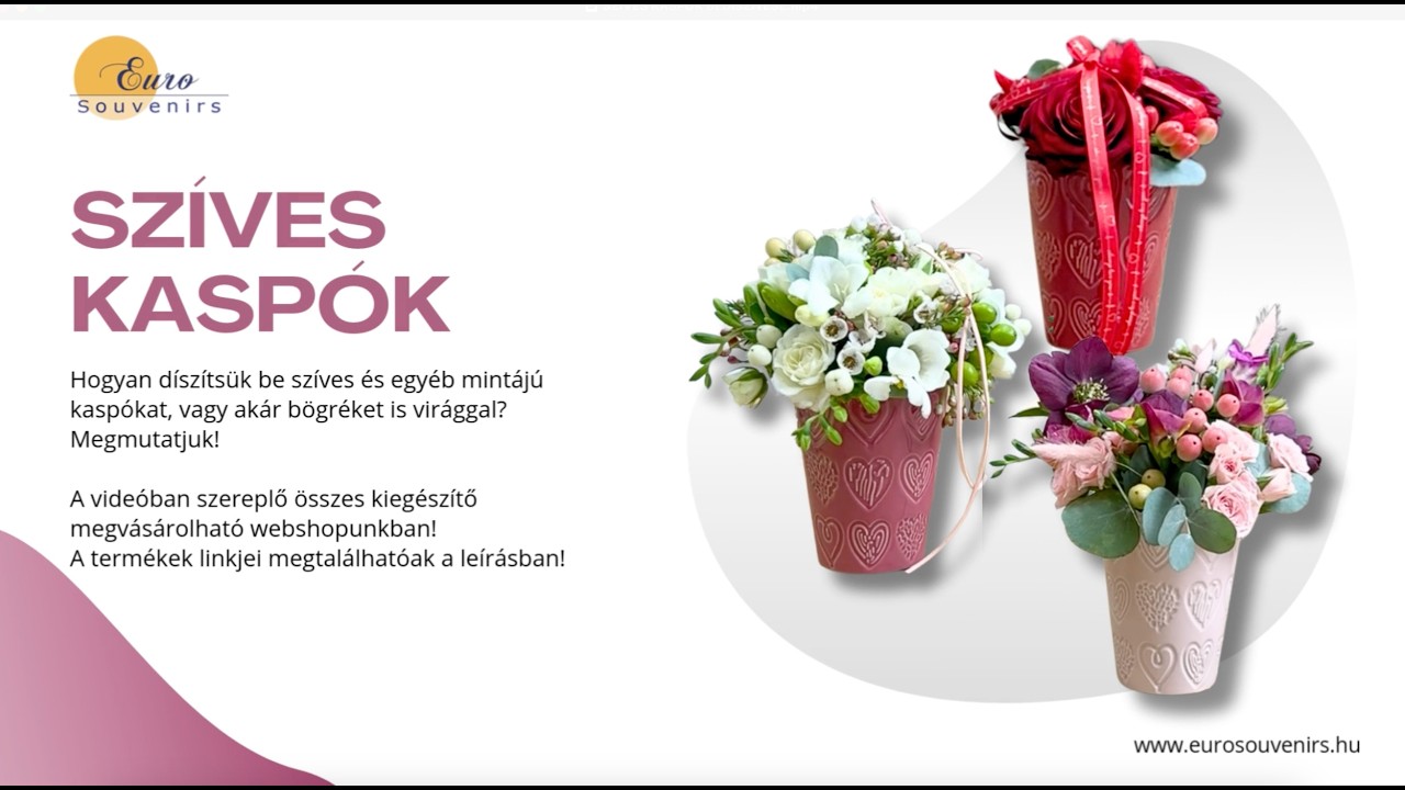 SZÍVES KASPÓK BEDÍSZÍTÉSE - ES10768