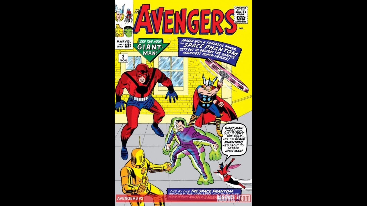 Avengers #2 (Avengers vs The Space Phantom) - Marvel Comics