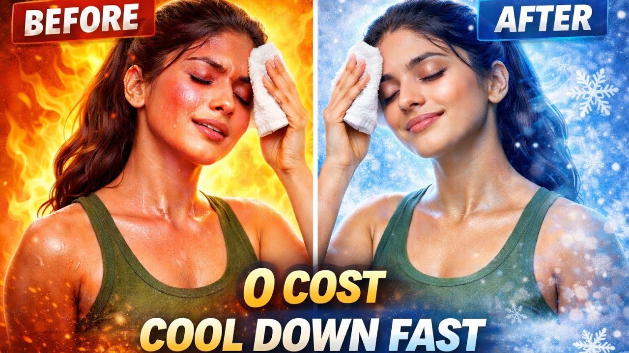5 Easy Ways to Reduce Body Heat at ZERO Cost | Natural Cooling Tips for Summer | Stay Cool Naturally