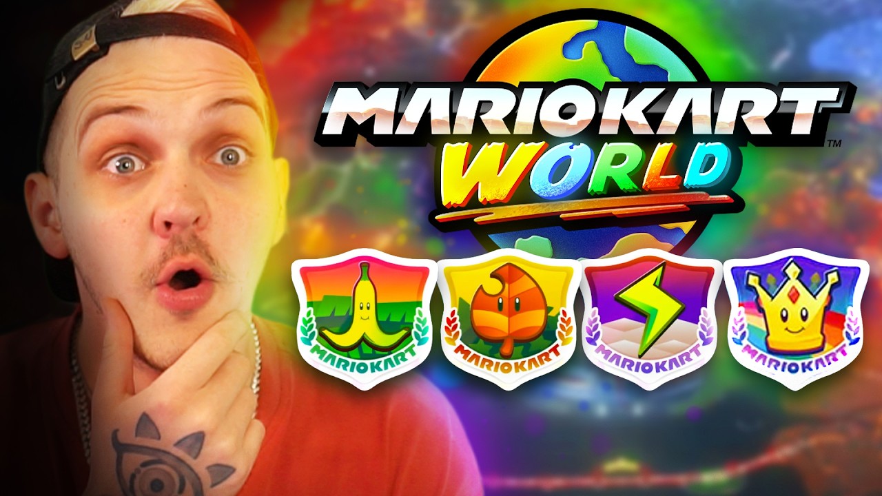 Ich spiele ALLE CUPS in MARIO KART WORLD! (Cups 5 - 8)
