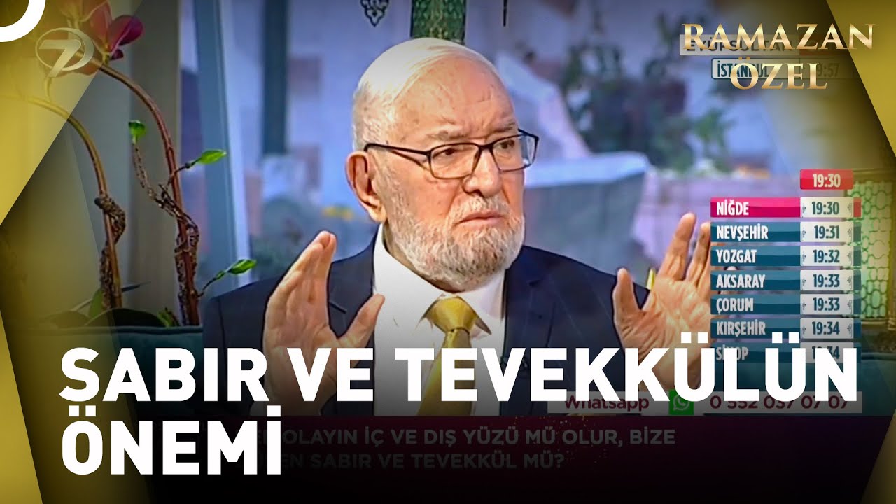 Sabır ve Tevekkül Neden Önemli? | Necmettin Nursaçan'la İftar Saati