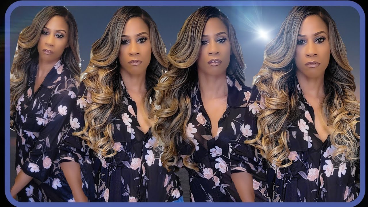 SHE IS PERFECT! BOBBI BOSS GLUELESS LACE WIG 13X4/JAEL!