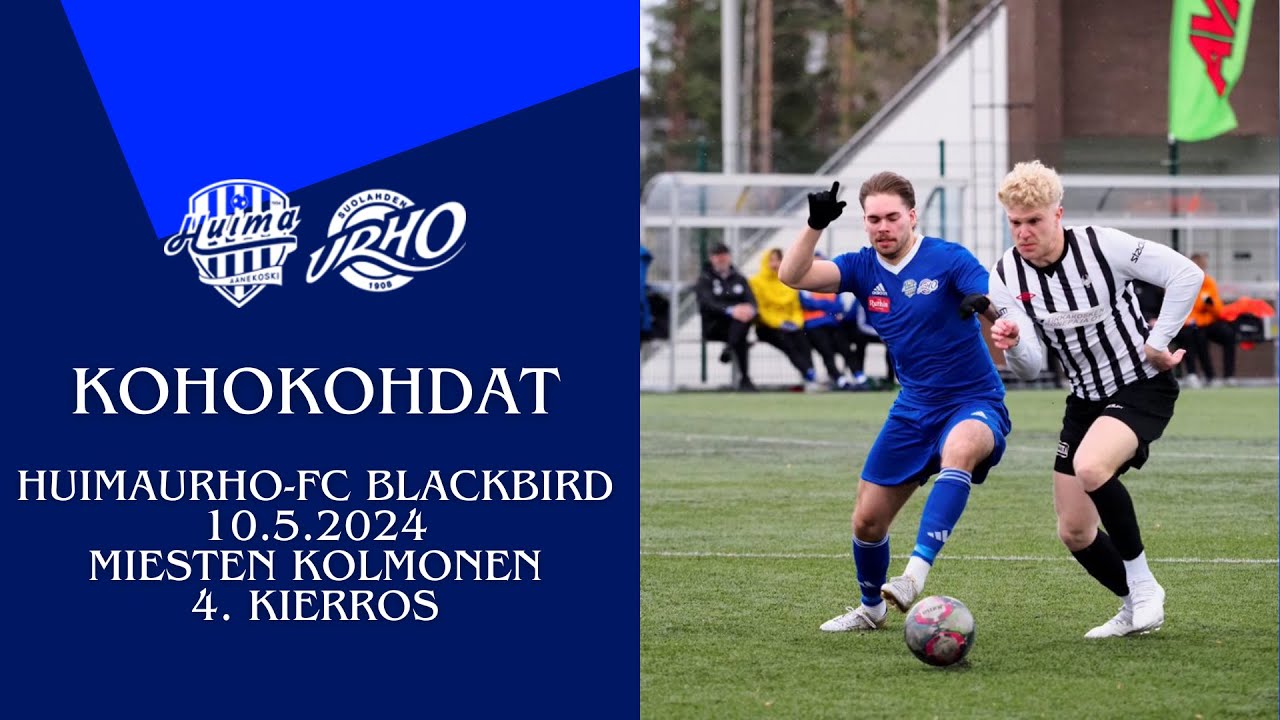 HIGHLIGHTS: HuimaUrho - FC Blackbird 10.5.2024
