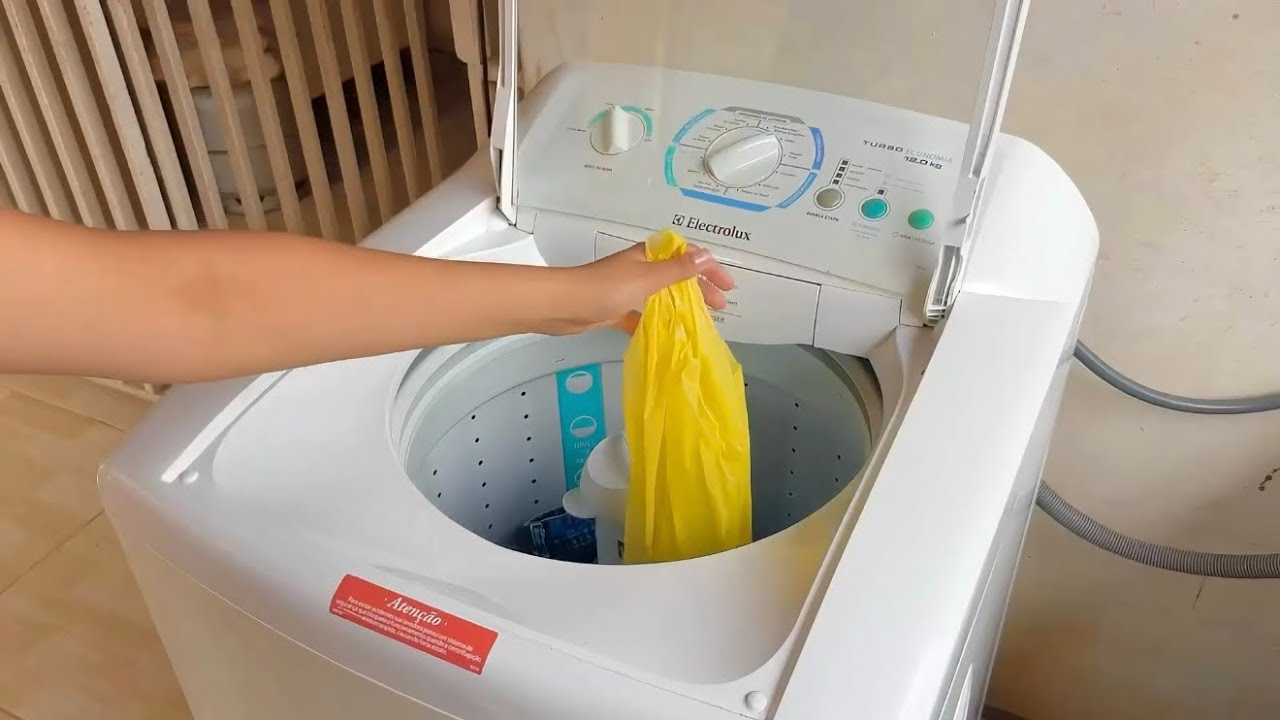 Basta colocar uma sacola na máquina de lavar e o resultado vai te surpreender!