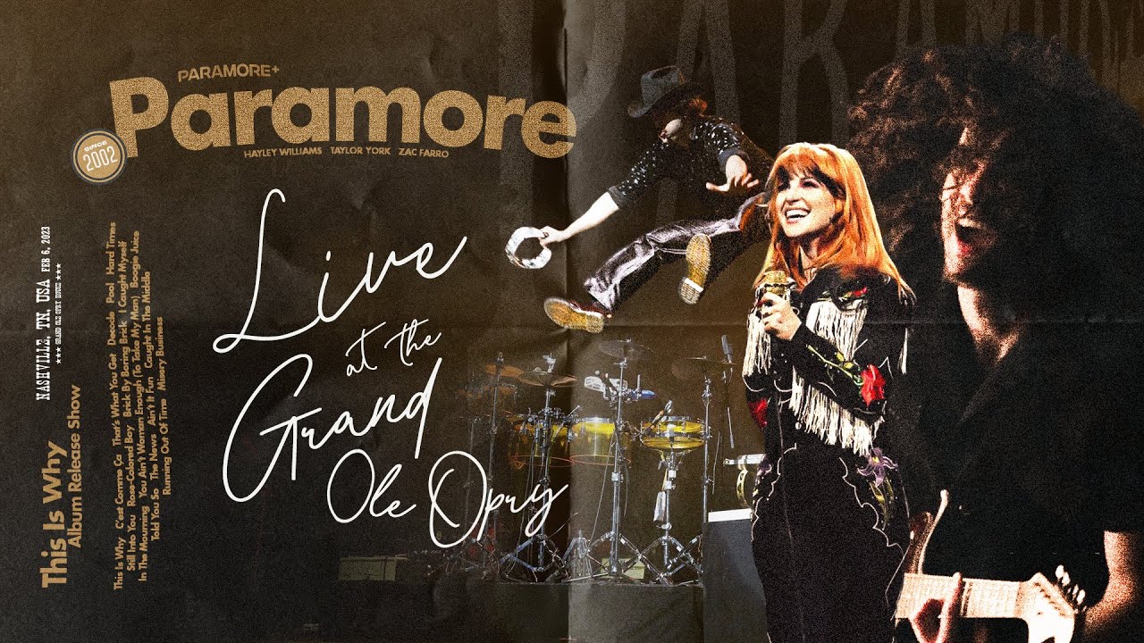 Paramore: Live at the Grand Ole Opry - (FULL SHOW | MULTICAM EDIT) (2023)